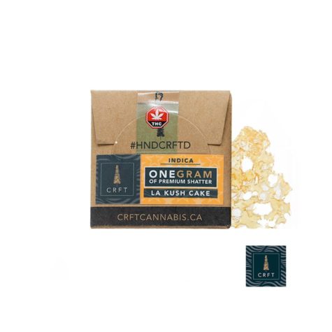 buy bud now crft la kush cake shatter 9 10 001 - Cannabis Deals In Canada