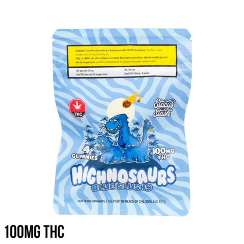 buy bud now highnosaurs blue slushy gummies 9 10 001 - Cannabis Deals In Canada