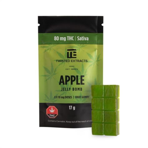 buy bud now twisted extracts thc green apple gummies 9 10 001 - Cannabis Deals In Canada
