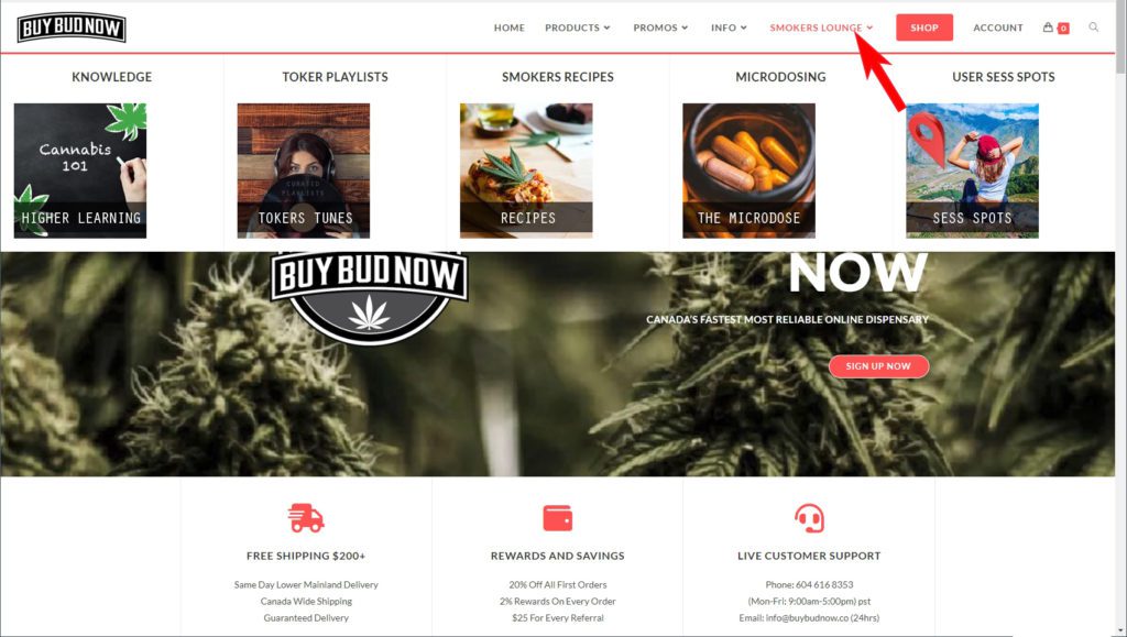 cannabis smokers lounge Buybudnow - Cannabis Deals In Canada