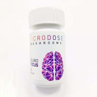 Microdose Mushrooms -Capsules (25) – Neuro Focus