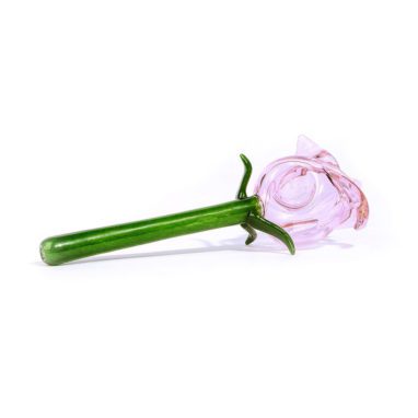 4.5″ Pink Rose Hand Pipe