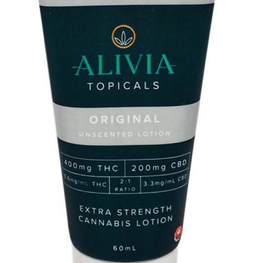 ALIVIA Soothing Lotion – Unscented 2:1 THC/CBD