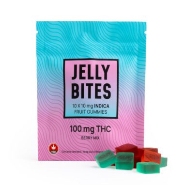 Jelly Bites – Indica – Berry Mix – 100mg