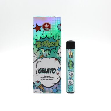 Zonked – Disposable Pen – Live Resin – Gelato (1g)