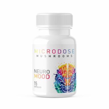 Microdose Mushrooms – Capsules (15 Pack) – Neuro Mood