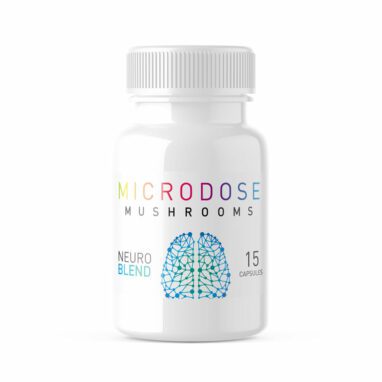 Microdose Mushrooms – Capsules (15 Pack) – Neuro Blend