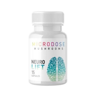 Microdose Mushrooms – Capsules (15 Pack) – Neuro Lift