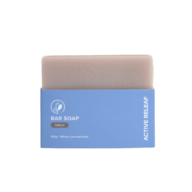 Active Releaf – Bar Soap – Vanilla – 100MG CBD