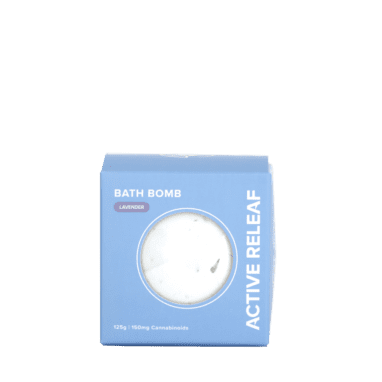 Active Releaf – Bath Bomb – Unwind Lavender – 150MG CBD