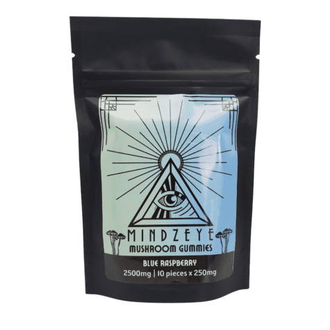 MINDZEYE Mushrooms - Gummies - Blue Raspberry - (2500mg)