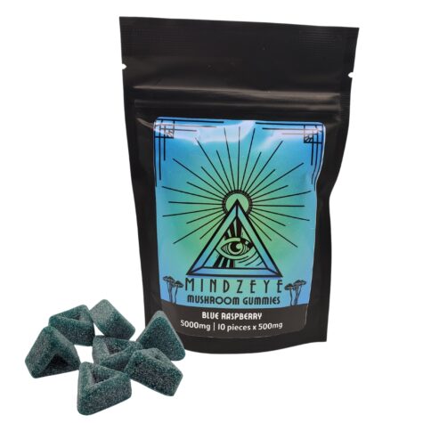 MINDZEYE Mushrooms - Gummies - Blue Raspberry - (5000mg)
