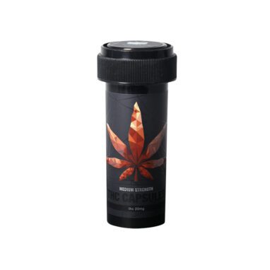 THC Capsules | Medium Strength 20mg | BluuBear