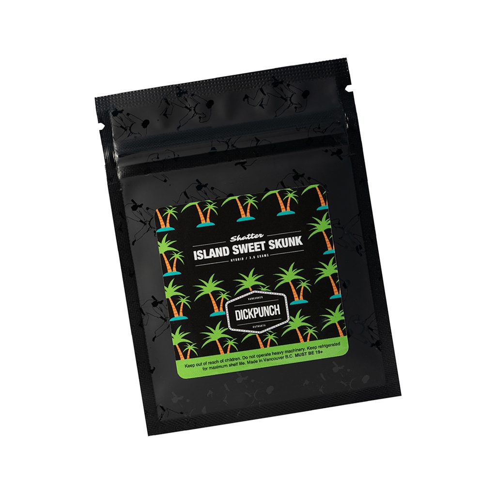 Island Sweet Skunk Shatter | Shatter | Hybrid | 1g