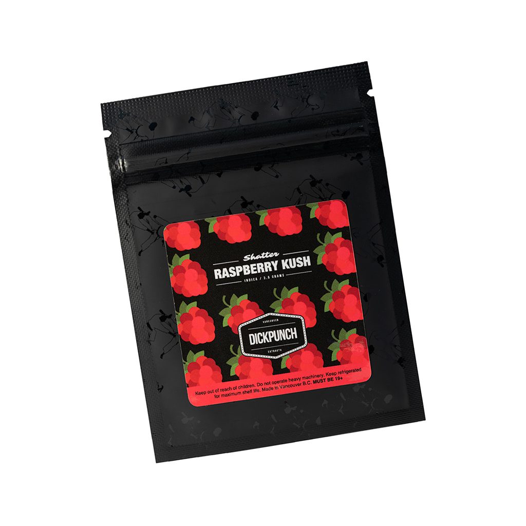 Raspberry Kush | Shatter | Indica | 3.5g