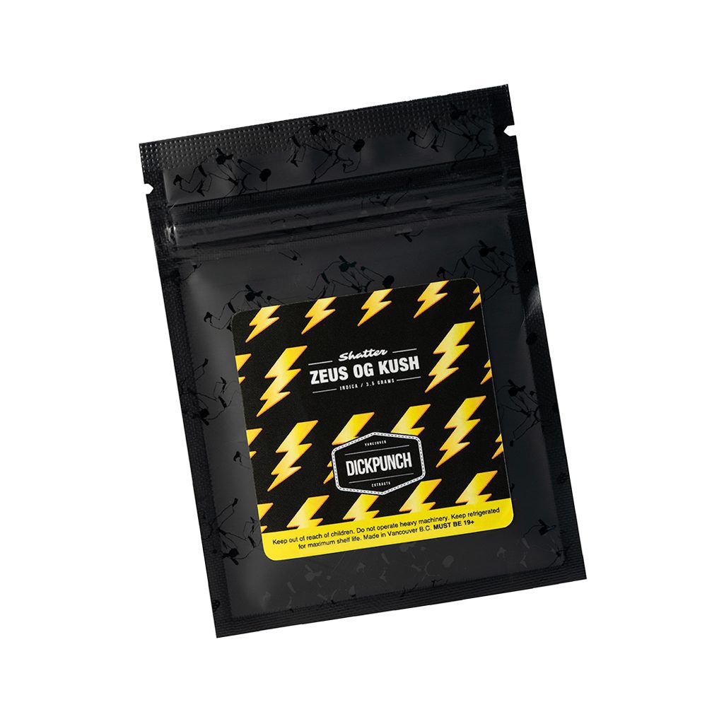 Zeus OG Kush | Shatter | Indica | 3.5g