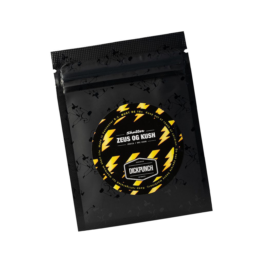 Zeus OG Kush | Shatter | Indica | 1g