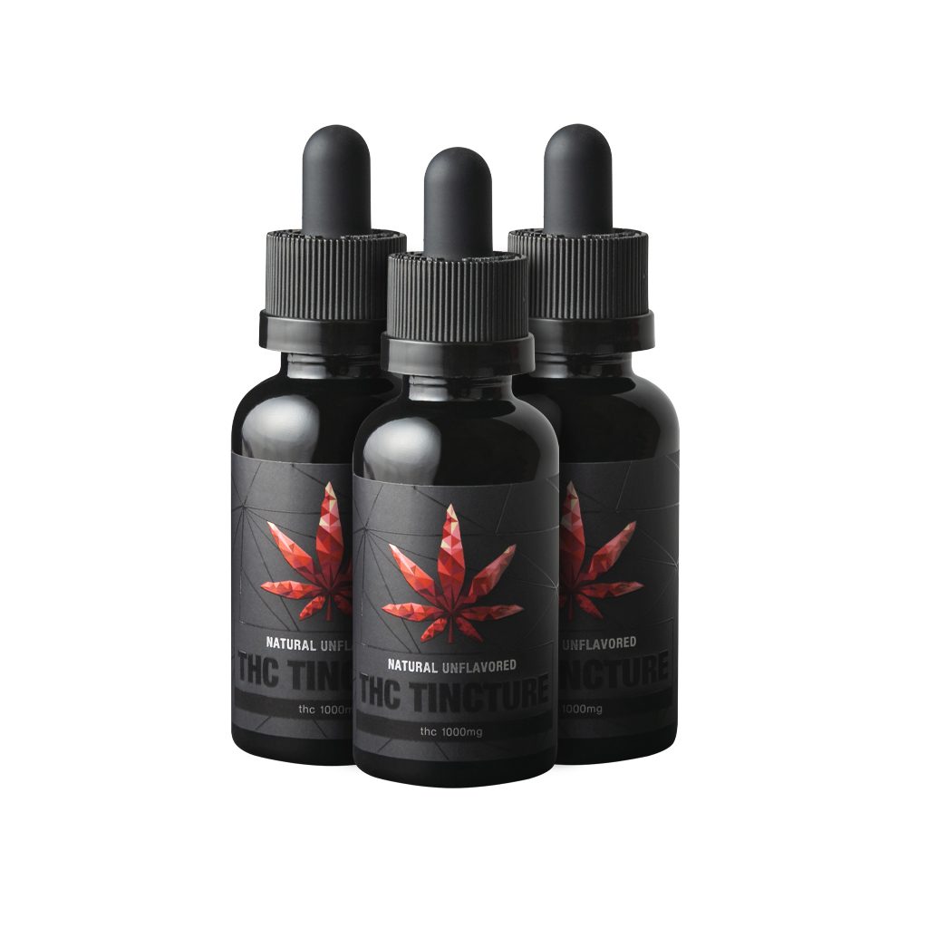 Natural Unflavoured | BluuBear THC Tincture | 3 Pack