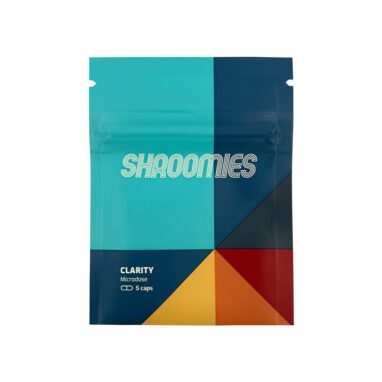 Shroomies | Micro-Dose Capsules | Clarity | 55mg Psilocybin Caps | 5-Pack