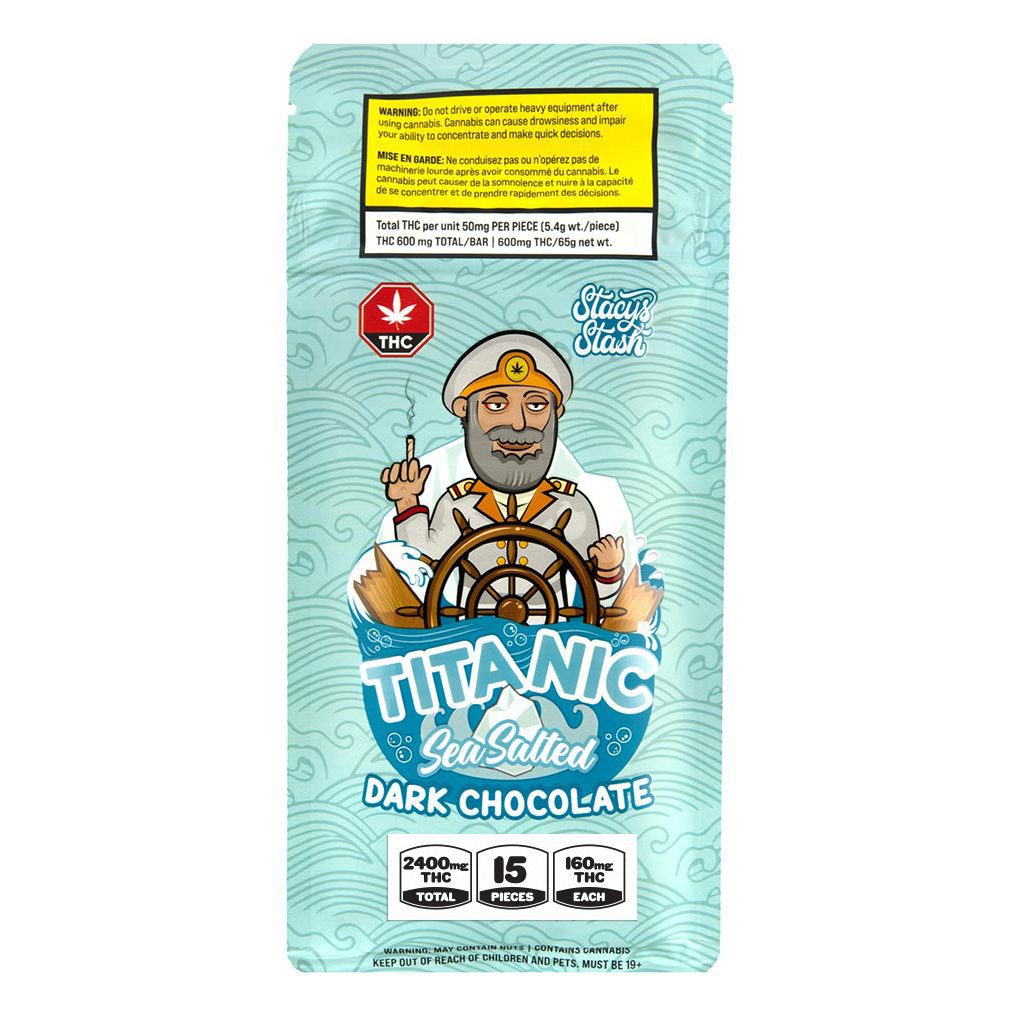 Titanic Sea Salted Chocolate Bar | 2400mg THC