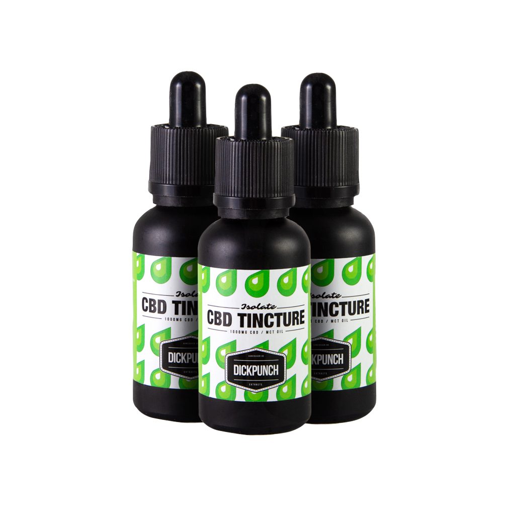 CBD Tinctures | 3 Pack | Dickpunch