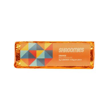 Orange Milk Chocolate | Shroomies | 3000mg