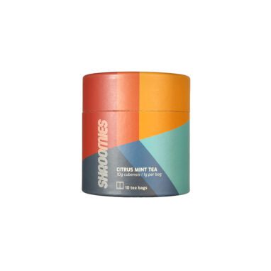 Citrus Mint Mushroom Tea | Shroomies | 10 x 1g Bag