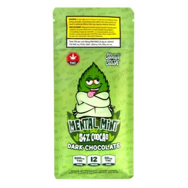 Mental Mint Chocolate Bar | 600mg THC