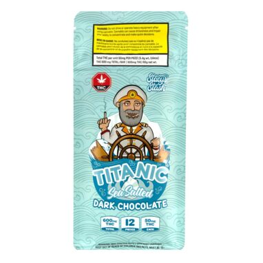 Titanic Sea Salted Chocolate Bar | 600mg THC