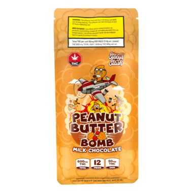 Peanut Butter Bomb Chocolate Bar | 600mg THC