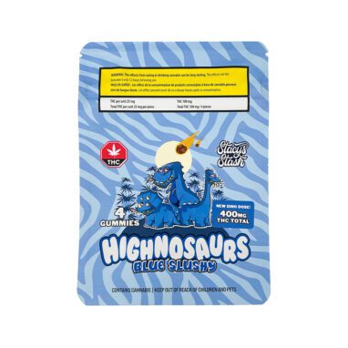 Highnosaurs – Blue Slushy – 400mg THC