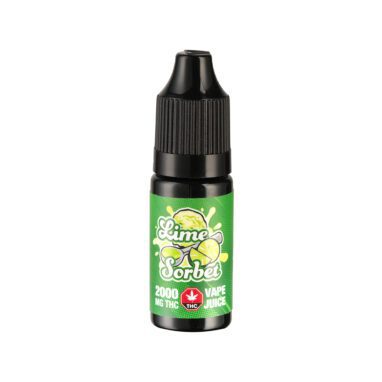 Lime Sorbet THC Vape Juice | 2000MG THC