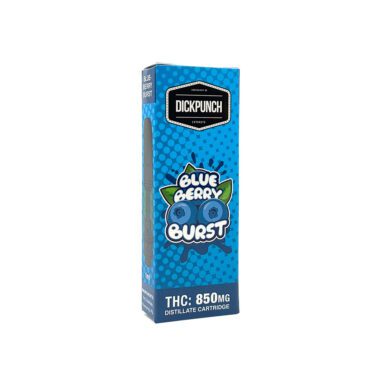 Blueberry Burst | Distillate Vape Cartridge | 1ml | 850mg THC