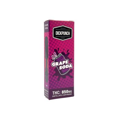 Grape Soda | Distillate Vape Cartridge | 1ml | 850mg THC