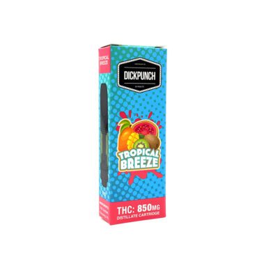Tropical Breeze | Distillate Vape Cartridge | 1ml | 850mg THC